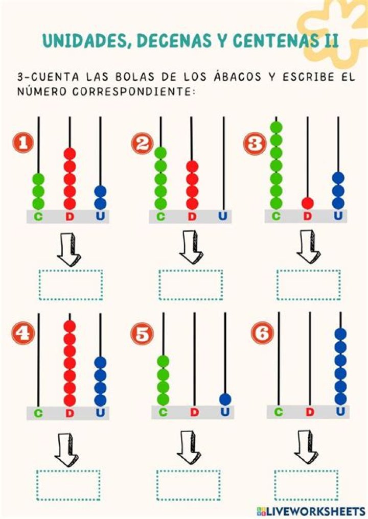 ¿Cuántas unidades hay en 6 decenas de millar?