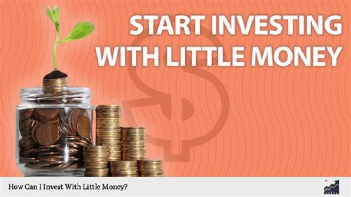 How can I invest with little money?