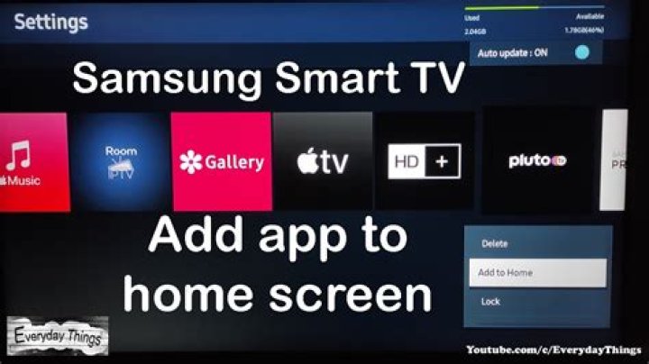 How do I add another language to my Samsung Smart TV?
