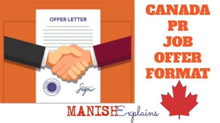 How do I get a job offer from an employer in Canada?