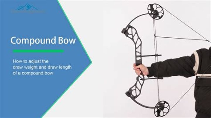 How do you adjust the draw weight on a Hoyt compound bow?