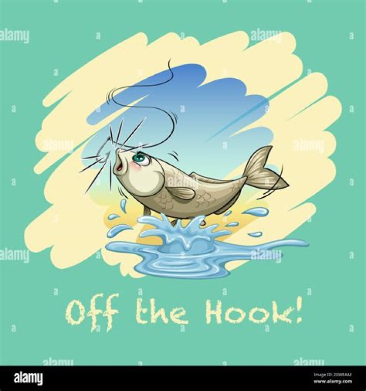 How do you get a fish off the hook?