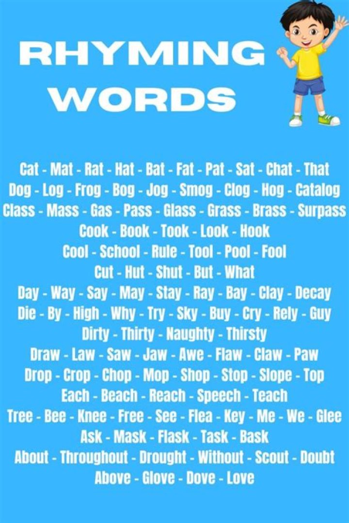 How do you make good rhymes?