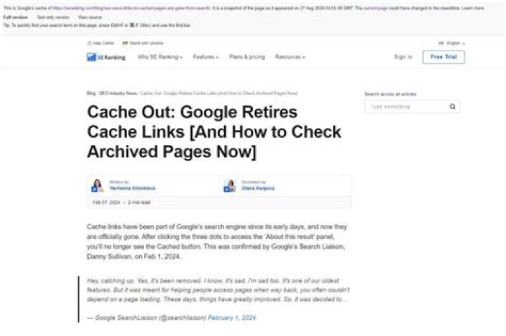 How long does it take for Google to remove a cached page?