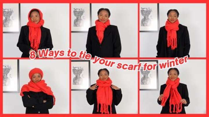 How long should a woman's winter scarf be?
