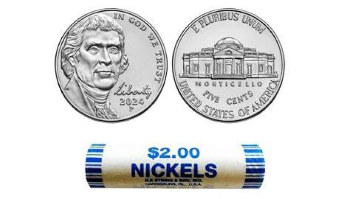 How much is 2000 nickels worth?