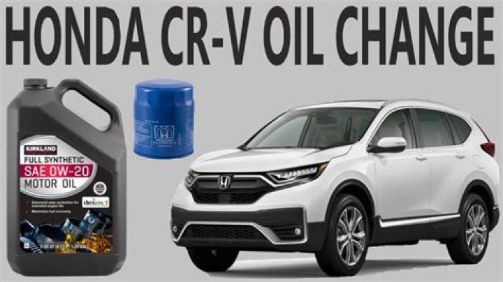 How often should I change the oil in my 2015 Honda CR V?