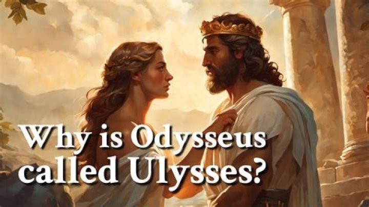 Is Odysseus and Ulysses the same person?