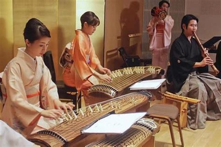 What is the traditional music in Japan?