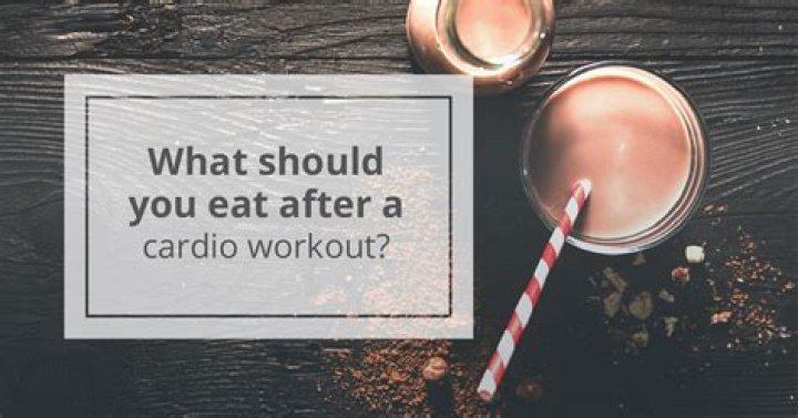 What should I eat after cardio to lose fat?