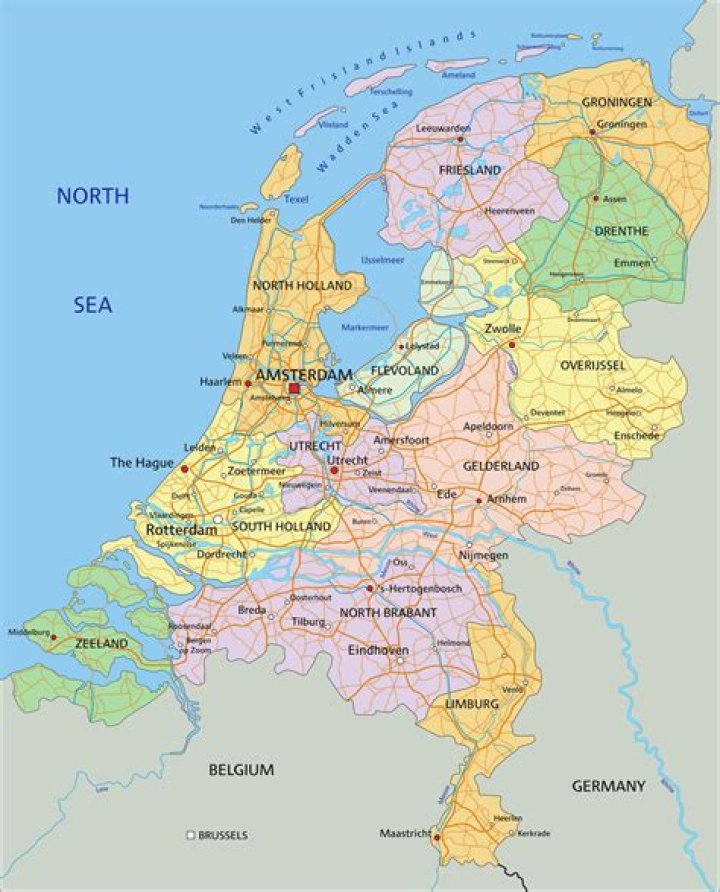 Where in Europe is Holland located?