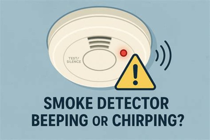 Why is my smoke detector beeping every few minutes?